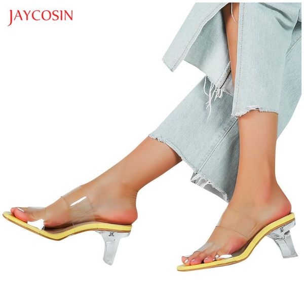 jaycosin 2020 new sandals women open toed solid transparent square heel sandals fashion cool streetwear party, Black
jaycosin 2020 new sandals women open toed solid transparent square heel sandals fashion cool streetwear party, Black