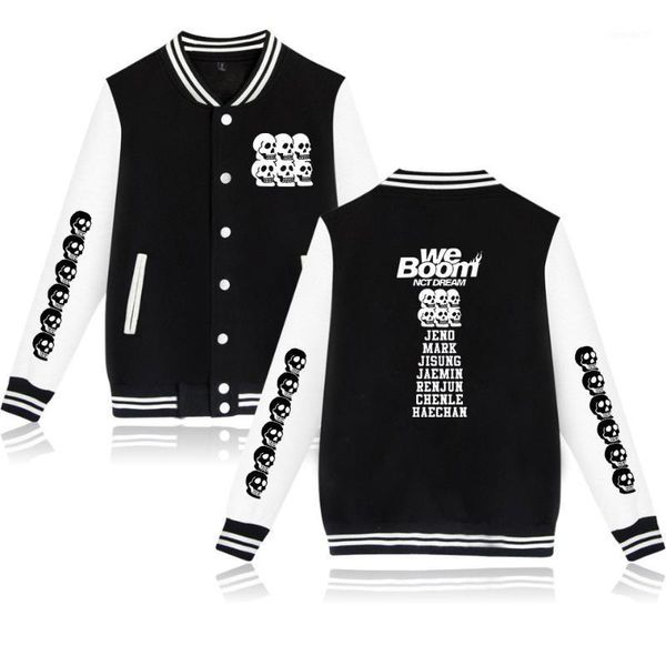 men's jackets kpop nct dream we boom 2d print casual baseball sweatshirt jacket men/women clothes1, Black;brown
men's jackets kpop nct dream we boom 2d print casual baseball sweatshirt jacket men/women clothes1, Black;brown