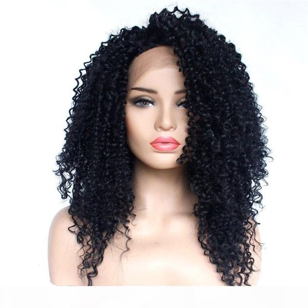 synthetic lace frontal wigs black afro kinky curly simulation human hair lace front perruques de cheveux humains 1808211, Black;brown
synthetic lace frontal wigs black afro kinky curly simulation human hair lace front perruques de cheveux humains 1808211, Black;brown
