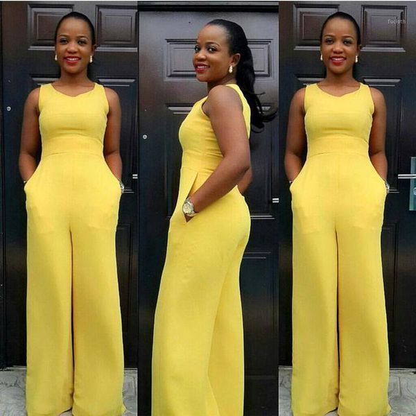 elegant loose womens jumpsuit romper solid wide leg bodies woman o neck sleeveless yellow women overalls1, Black;white
elegant loose womens jumpsuit romper solid wide leg bodies woman o neck sleeveless yellow women overalls1, Black;white