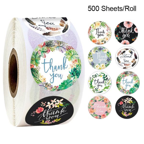 500 sheets/roll round labels thank you packaging sticker for candy bag gift box packing bag christmas party wedding decoration
500 sheets/roll round labels thank you packaging sticker for candy bag gift box packing bag christmas party wedding decoration