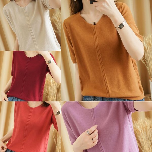 2020 summer new and linent-shirt linenv-neck cotton hemp knitted short sleeve loose large half sleeve cotton thread t-shirt for women's, White;black
2020 summer new and linent-shirt linenv-neck cotton hemp knitted short sleeve loose large half sleeve cotton thread t-shirt for women's, White;black