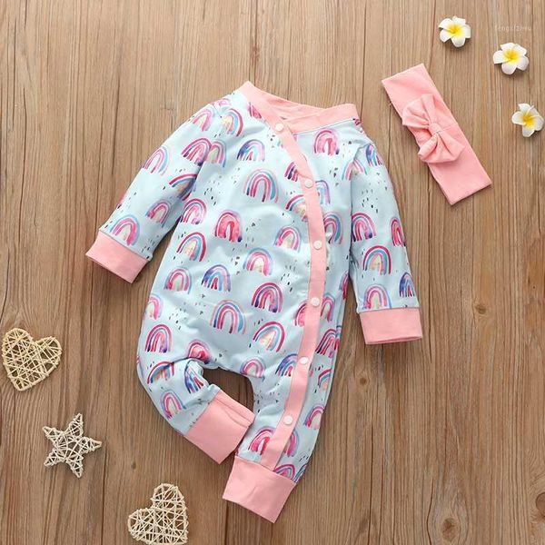 jumpsuits bunvel born infant kids baby girls jumpsuit jumpers solid headband+rainbow printed rompers long sleeve outfit clothes1, Blue
jumpsuits bunvel born infant kids baby girls jumpsuit jumpers solid headband+rainbow printed rompers long sleeve outfit clothes1, Blue