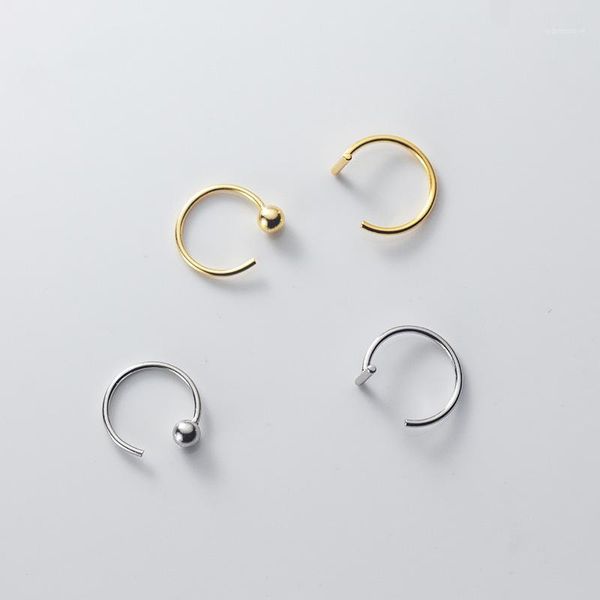 925 sterling silver korean minimalist bead ear hook stud earrings for women girls kids fashion jewelry gift1, Golden;silver
925 sterling silver korean minimalist bead ear hook stud earrings for women girls kids fashion jewelry gift1, Golden;silver