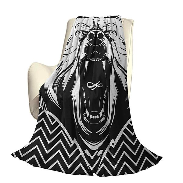 aggressive animal with dangerous expression scary roaring mammal on zigzag patternoffice leisure blankets
aggressive animal with dangerous expression scary roaring mammal on zigzag patternoffice leisure blankets