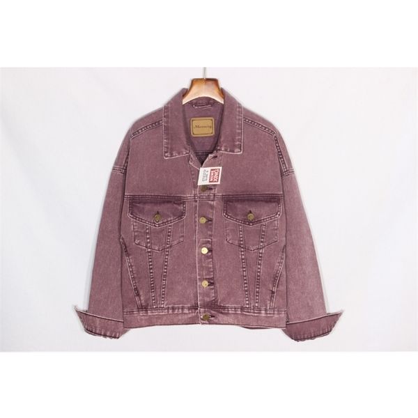 obrix spring autumn thick denim jacket casual style streetwear square collar full sleeve loose outerwear for women 201106, Black;brown
obrix spring autumn thick denim jacket casual style streetwear square collar full sleeve loose outerwear for women 201106, Black;brown