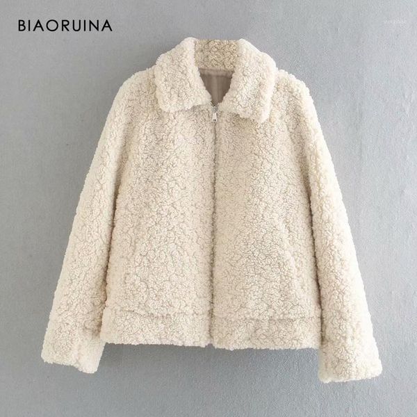 biaoruina women's lamb fleece keep warm thick winter jacket turn-down collar female loose high street fashion coat outerwear1, Black;brown
biaoruina women's lamb fleece keep warm thick winter jacket turn-down collar female loose high street fashion coat outerwear1, Black;brown
