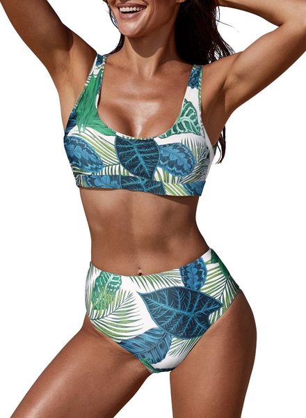 2021 new women's swimsuit digital print plus size gathered bikini, White;black
2021 new women's swimsuit digital print plus size gathered bikini, White;black