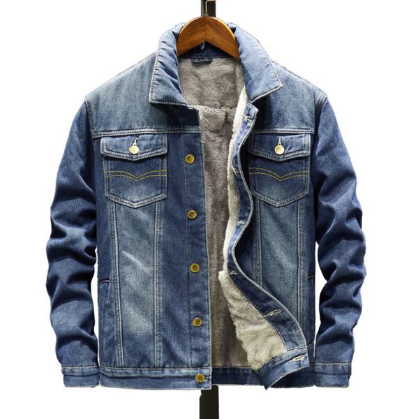 winter men's jean jacket casual streetwear men hip hop denim warm fleece coat mens slim outerwear kg-1690, Black;brown
winter men's jean jacket casual streetwear men hip hop denim warm fleece coat mens slim outerwear kg-1690, Black;brown