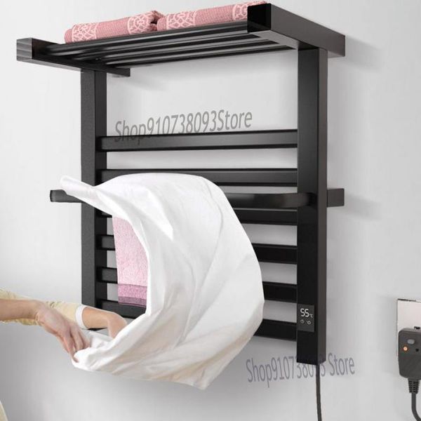 hooks & rails intelligent carbon fiber electric towel rack constant temperature drying wall hanging household bathroom heating bath
hooks & rails intelligent carbon fiber electric towel rack constant temperature drying wall hanging household bathroom heating bath