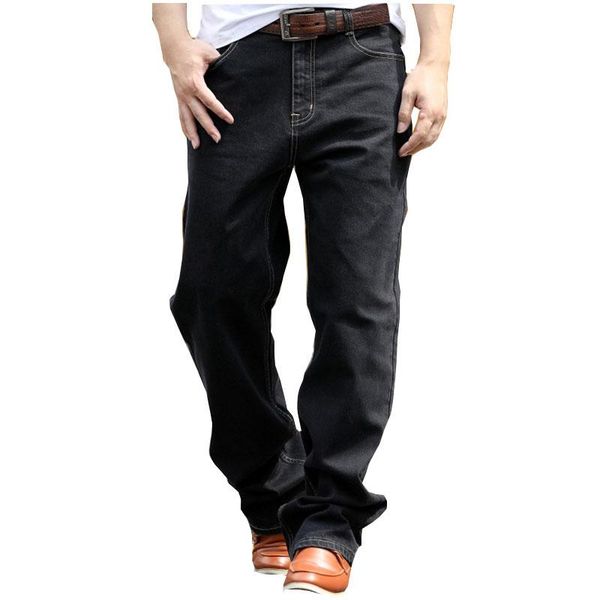 men's jeans high-end brand men's black stretch jeans straight loose large size 28-35 36 38 40 42 44 casual trousers, Blue
men's jeans high-end brand men's black stretch jeans straight loose large size 28-35 36 38 40 42 44 casual trousers, Blue