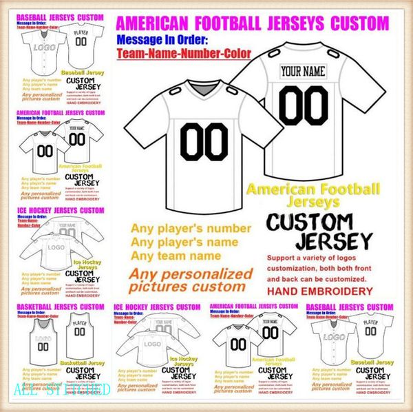 custom mens womens youth american football jerseys sports baseball ice hockey basketball vapor untouchable stitched jersey orange 4xl 5xl 6x, Black
custom mens womens youth american football jerseys sports baseball ice hockey basketball vapor untouchable stitched jersey orange 4xl 5xl 6x, Black