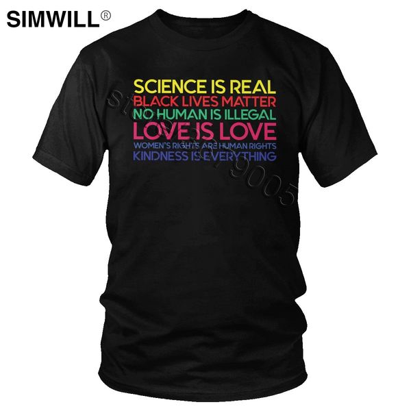 sport 2020 slogan black lives matter t shirt mens short sleeves 100% cotton tee shirts o-neck science is real love is peace t-shirt
sport 2020 slogan black lives matter t shirt mens short sleeves 100% cotton tee shirts o-neck science is real love is peace t-shirt