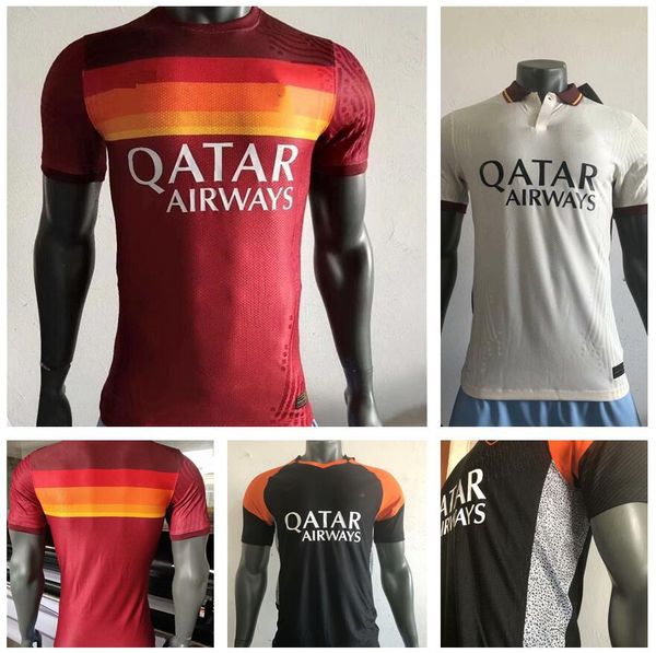 new 2020 2021 player version 20 21 as rm totti maillot de foot dzeko kalinic manolas maillots de football home away third football shirt, Black;yellow
new 2020 2021 player version 20 21 as rm totti maillot de foot dzeko kalinic manolas maillots de football home away third football shirt, Black;yellow