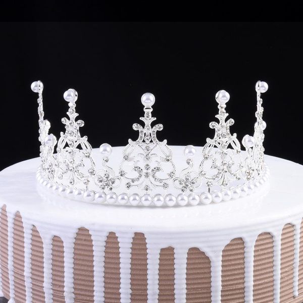 fashion noble bride pearl rhinestone queen tiaras and crown for women bridal diadem headdress wedding hair accessories vl, Golden;silver
fashion noble bride pearl rhinestone queen tiaras and crown for women bridal diadem headdress wedding hair accessories vl, Golden;silver