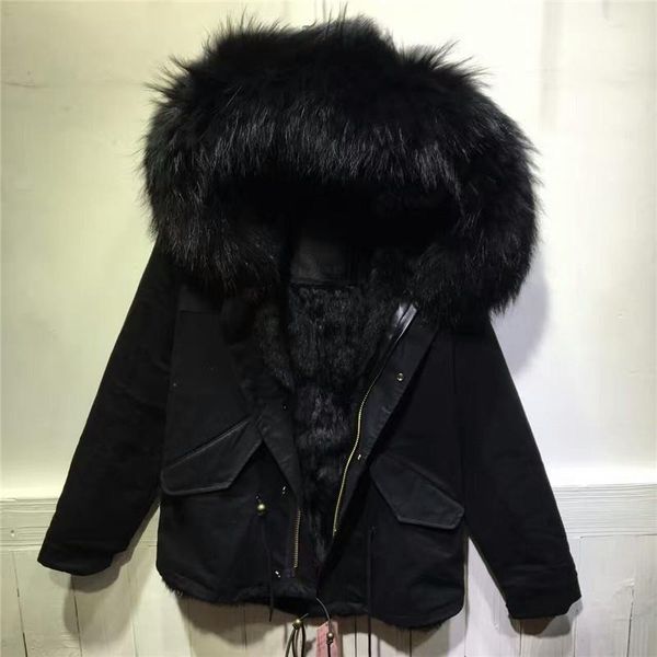 women's fur & faux fashion pure black large raccoon hooded jackets women real inside coat parka outwear lining winter jacket
women's fur & faux fashion pure black large raccoon hooded jackets women real inside coat parka outwear lining winter jacket