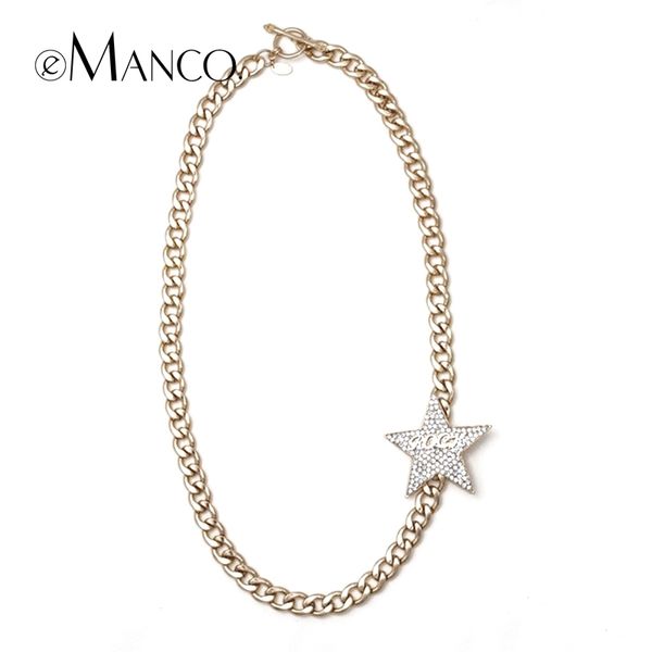emanco choker necklace real create new style pentagram euramerican fashion female jewelry necklaces pendants nl09600 y200323, Silver
emanco choker necklace real create new style pentagram euramerican fashion female jewelry necklaces pendants nl09600 y200323, Silver