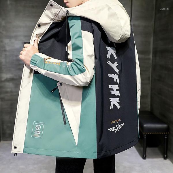 men's new casual jacket 2020 long trench coat windproof warm autumn and winter windbreaker korean plus velvet thick fashion 5xl1, Tan;black
men's new casual jacket 2020 long trench coat windproof warm autumn and winter windbreaker korean plus velvet thick fashion 5xl1, Tan;black