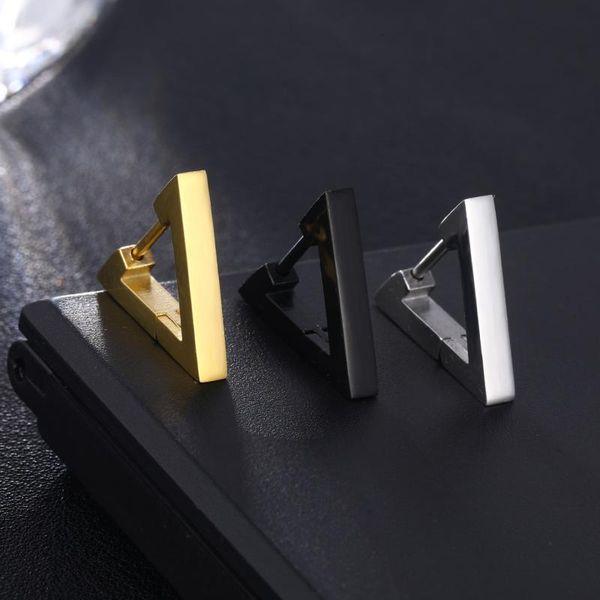 1pcs triangle geometric punk rock stainless steel men women ear stud earrings pierced push-back ear plug fashion jewelry, Silver
1pcs triangle geometric punk rock stainless steel men women ear stud earrings pierced push-back ear plug fashion jewelry, Silver