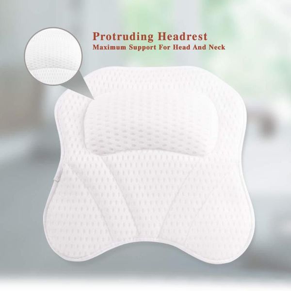 bath pillow 3d mesh bathtub pillow with 6 suction cups 1 hook for bathing bathroom lad-sale
bath pillow 3d mesh bathtub pillow with 6 suction cups 1 hook for bathing bathroom lad-sale