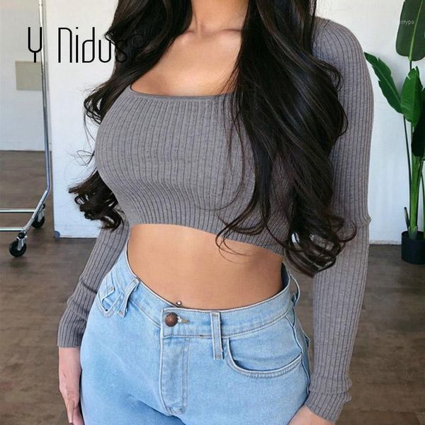 deep square collar women's sweater autumn long sleeve knitted solid base female sweaters 2020 ladies pullover jumper1, White;black
deep square collar women's sweater autumn long sleeve knitted solid base female sweaters 2020 ladies pullover jumper1, White;black