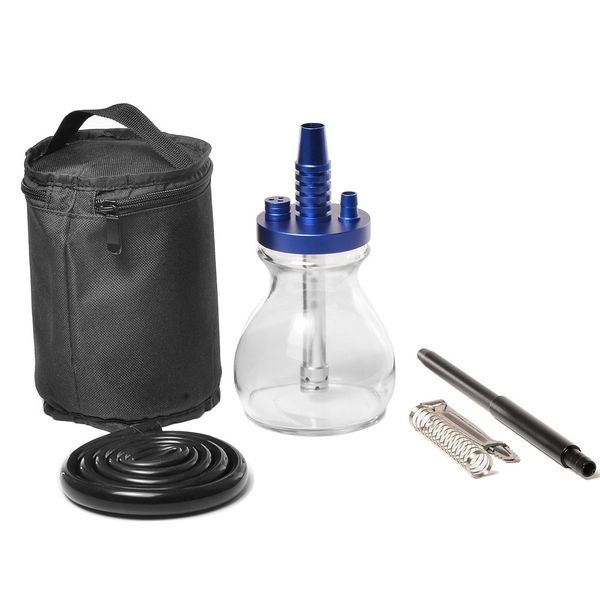 small travel portable set chicha glass hookah narguile silicone tube spring accessories gift factory direct sales
small travel portable set chicha glass hookah narguile silicone tube spring accessories gift factory direct sales