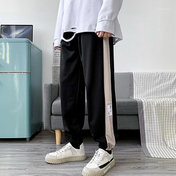 men's pants mens streetwear sweatpants 2021 hip hop casual joggers men street fashion trousers1, Black
men's pants mens streetwear sweatpants 2021 hip hop casual joggers men street fashion trousers1, Black