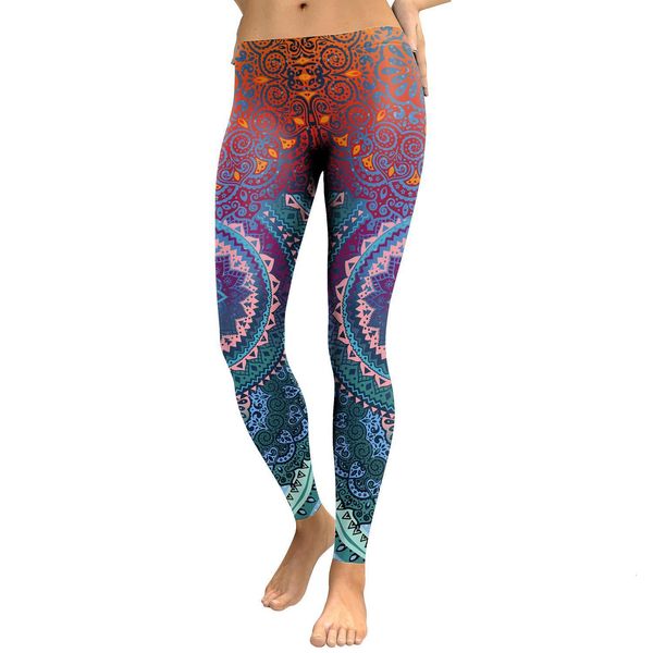 gradient mandala flower leggings 3d print women fitness leggings high waist elastic slim leggings plus size leggins mujer, Black
gradient mandala flower leggings 3d print women fitness leggings high waist elastic slim leggings plus size leggins mujer, Black