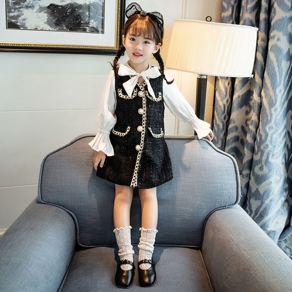 hahsy girl's spring dress dress 2020 long-sleeved and autumn new children's korean style skirt lotus graceful girl's leaf sle, Black;gray
hahsy girl's spring dress dress 2020 long-sleeved and autumn new children's korean style skirt lotus graceful girl's leaf sle, Black;gray
