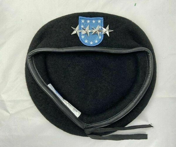 berets us army infantry regiment black beret officer 4star general rank hat cap, Blue;gray
berets us army infantry regiment black beret officer 4star general rank hat cap, Blue;gray
