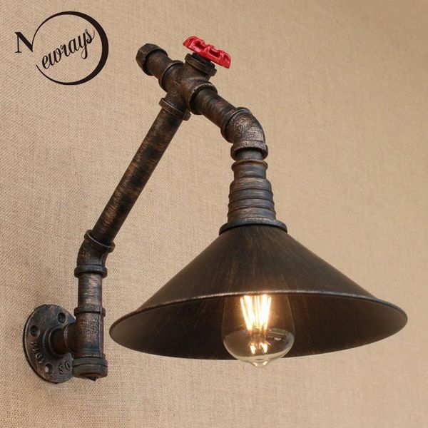 industrial loft iron rust water pipe retro wall lamp vintage e27 sconce lights with switch for bedroom restaurant bar kitchen
industrial loft iron rust water pipe retro wall lamp vintage e27 sconce lights with switch for bedroom restaurant bar kitchen
