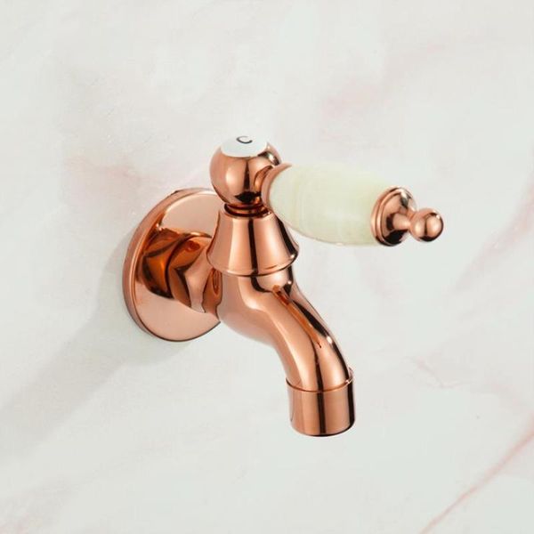 rose gold finish design brass bibcock faucet tap mop pool tap bathroom washing machine water faucet jade handle taps
rose gold finish design brass bibcock faucet tap mop pool tap bathroom washing machine water faucet jade handle taps
