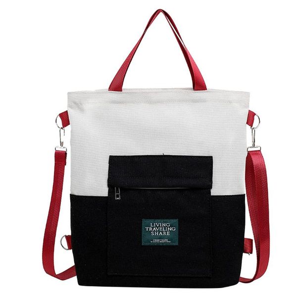 2020 korean canvas shoulder bag zipper luxury women bags designer women messenger bag female simple handbag canta #t1g
2020 korean canvas shoulder bag zipper luxury women bags designer women messenger bag female simple handbag canta #t1g