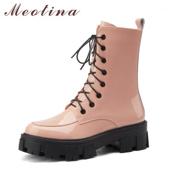 meotina women motorcycle boots shoes real leather platform high heel ankle boots zip lace up block heels short black 421
meotina women motorcycle boots shoes real leather platform high heel ankle boots zip lace up block heels short black 421