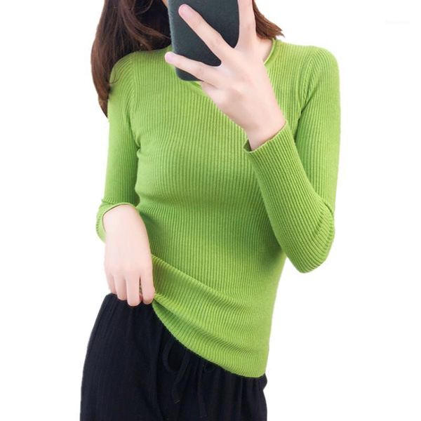 2020 new autumn winter o-neck sweater women casual long sleeve solid knit pullover women slim jumper sweater female knit 1, White;black
2020 new autumn winter o-neck sweater women casual long sleeve solid knit pullover women slim jumper sweater female knit 1, White;black