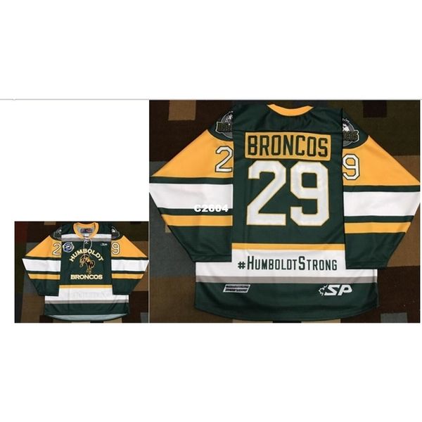 real men real full embroidery #29 humboldt broncos green broncos #humboldtstrong hockey jersey or custom any name or number hockey jersey, Black
real men real full embroidery #29 humboldt broncos green broncos #humboldtstrong hockey jersey or custom any name or number hockey jersey, Black