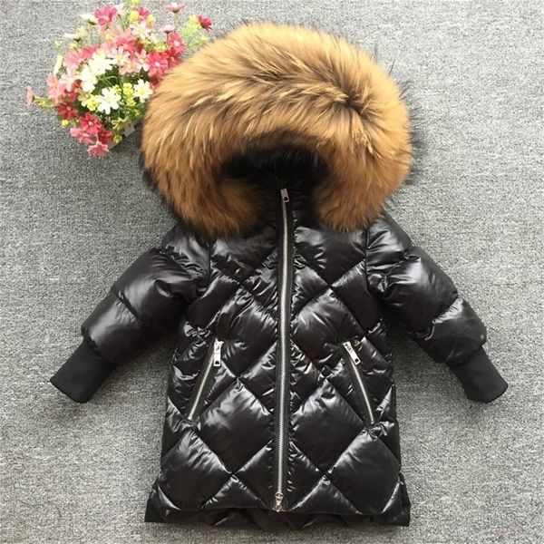children big fox fur jackets coats girls boy mother down clothes hoodie long coat russia winter snow wear parkas y200901, Blue;gray
children big fox fur jackets coats girls boy mother down clothes hoodie long coat russia winter snow wear parkas y200901, Blue;gray