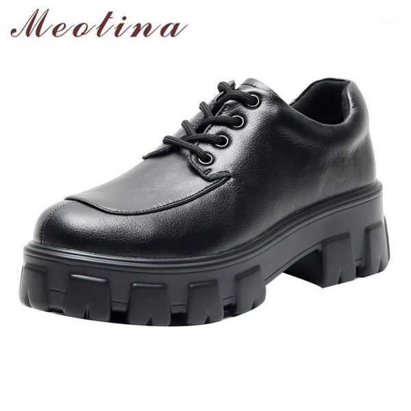 dress shoes meotina women high heels natural genuine leather platform thick heel cow round toe ladies 401, Black
dress shoes meotina women high heels natural genuine leather platform thick heel cow round toe ladies 401, Black