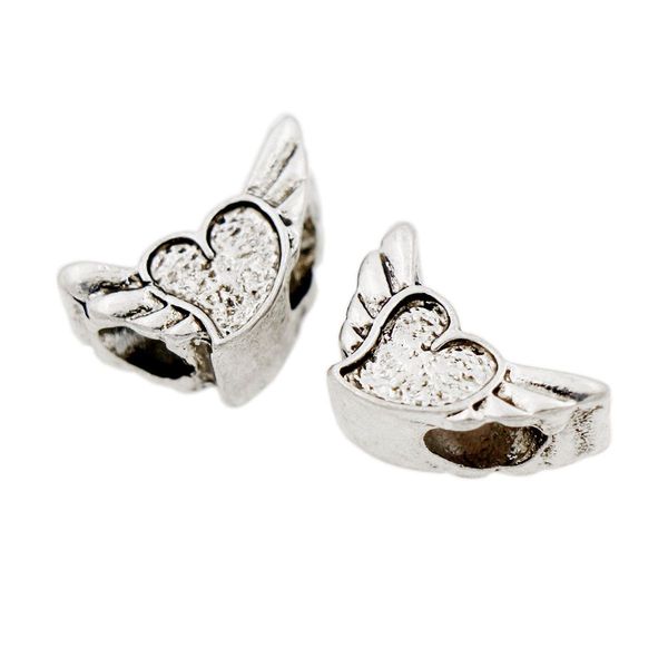 alloy flying wing heart bead big hole beads fit european charm bracelet mic 16.5x10x7 mm tibetan silver dangle l1285 30pcs/lot, Black
alloy flying wing heart bead big hole beads fit european charm bracelet mic 16.5x10x7 mm tibetan silver dangle l1285 30pcs/lot, Black