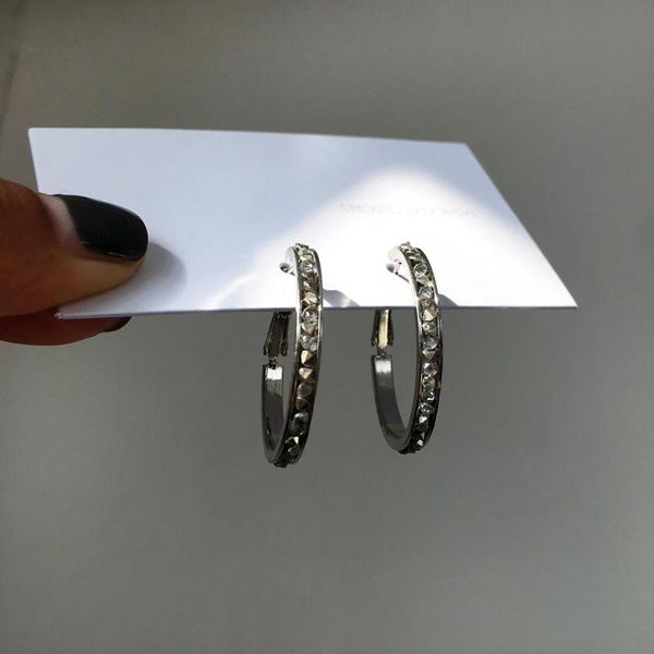 hoop & huggie s925 needle trendy jewelry earrings selling round metal clear crystal for womne girl party gifts, Golden;silver
hoop & huggie s925 needle trendy jewelry earrings selling round metal clear crystal for womne girl party gifts, Golden;silver