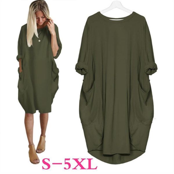 2021 autumn winter long sleeve women's dress o-neck pullover party dresses fashion loose midi dress vestidos plus size 5xl, Black;gray
2021 autumn winter long sleeve women's dress o-neck pullover party dresses fashion loose midi dress vestidos plus size 5xl, Black;gray