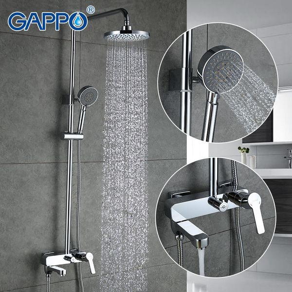 gappo faucets set bathtub mixer faucet bath rain tap bathroom head stainless shower bar ga2402 1011
gappo faucets set bathtub mixer faucet bath rain tap bathroom head stainless shower bar ga2402 1011