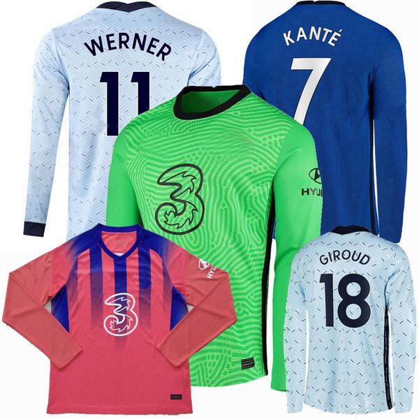 2020 2021 werner ziyech mount jorginho havertz t.silva abraham barkley kante giroud pulisic long sleeve soccer jerseys 20 21 football shirt, Black;yellow
2020 2021 werner ziyech mount jorginho havertz t.silva abraham barkley kante giroud pulisic long sleeve soccer jerseys 20 21 football shirt, Black;yellow