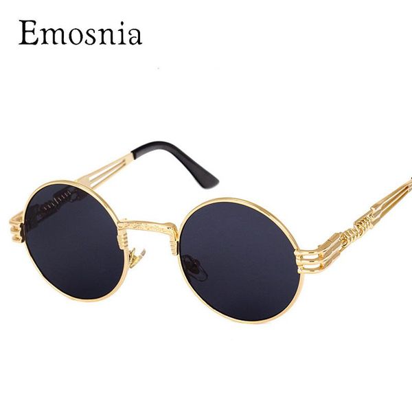 sunglasses emosnia fashion retro steampunk women vintage round brand designer man sunglass matal frame feminina, White;black
sunglasses emosnia fashion retro steampunk women vintage round brand designer man sunglass matal frame feminina, White;black