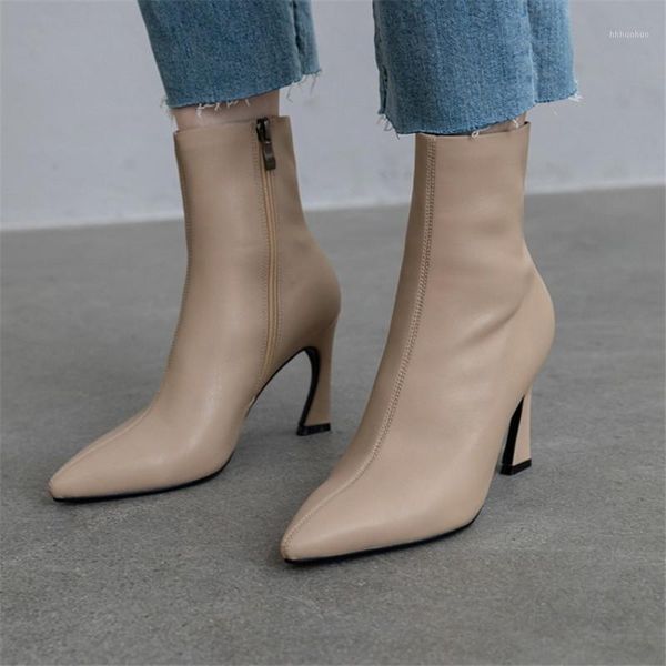 boots spring thin women simple and versatile solid pointed toe heels high(8.5cm) plush lining/pigskin lining1, Black
boots spring thin women simple and versatile solid pointed toe heels high(8.5cm) plush lining/pigskin lining1, Black