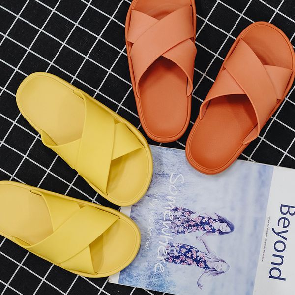 women couple summer indoor slippers home soft thick soft sole solid bathroom non slip shower slides footwear ladies shoes men y200706, Black
women couple summer indoor slippers home soft thick soft sole solid bathroom non slip shower slides footwear ladies shoes men y200706, Black
