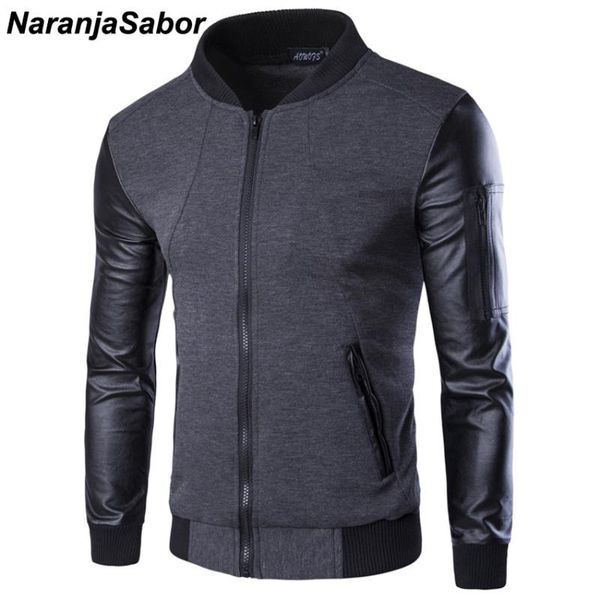 men's jackets naranjasabor spring bomber jacket patchwork leather coats men zipper outerwear motorcycle tracksuit 3xl, Black;brown
men's jackets naranjasabor spring bomber jacket patchwork leather coats men zipper outerwear motorcycle tracksuit 3xl, Black;brown