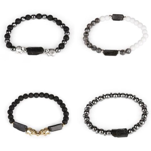 charm natural rough black tourmaline healing stone bead onyx lava hematite labradorite howlite energy bracelets for man women
charm natural rough black tourmaline healing stone bead onyx lava hematite labradorite howlite energy bracelets for man women
