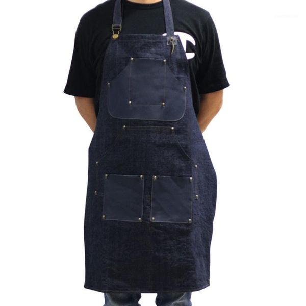 aprons professional apron vintage denim strap work men and women bib adjustable for tattoo artist chef kitchen barbecue grill1
aprons professional apron vintage denim strap work men and women bib adjustable for tattoo artist chef kitchen barbecue grill1