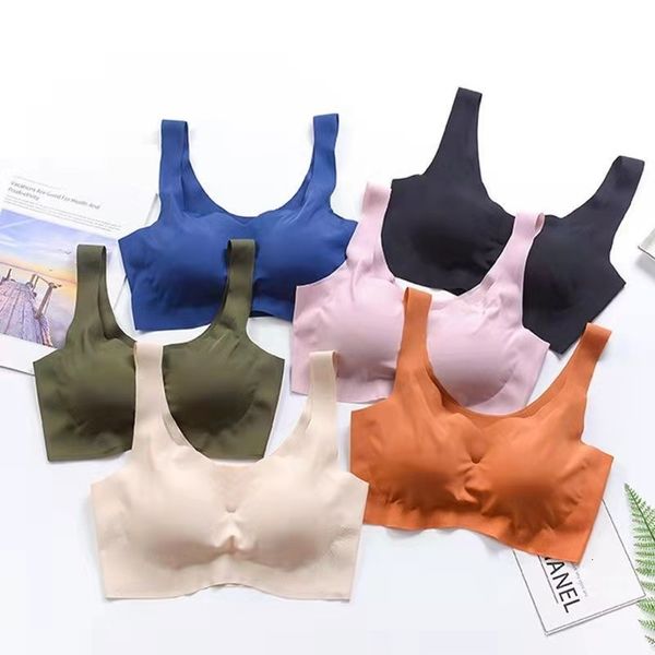 anxin generation 4 one piece traceless no steel ring sports women's breathable underwear sleep bra, Red;black
anxin generation 4 one piece traceless no steel ring sports women's breathable underwear sleep bra, Red;black